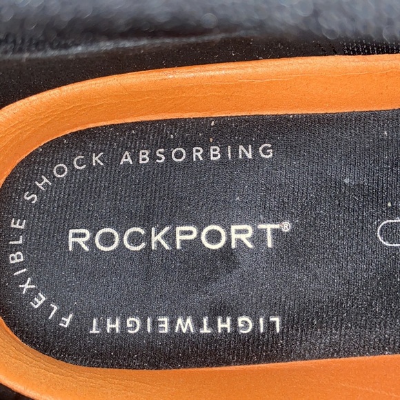 Rockport Tru Tech Leather Black Chukka Boots Size 11.5 - Picture 6 of 7